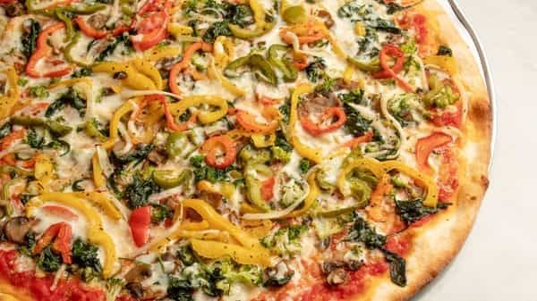 Vegetable Cauliflower Pizza