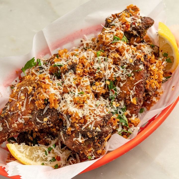 Spicy Wings Oreganata