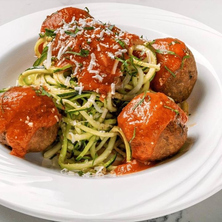 Zucchini Noodles Meatballs