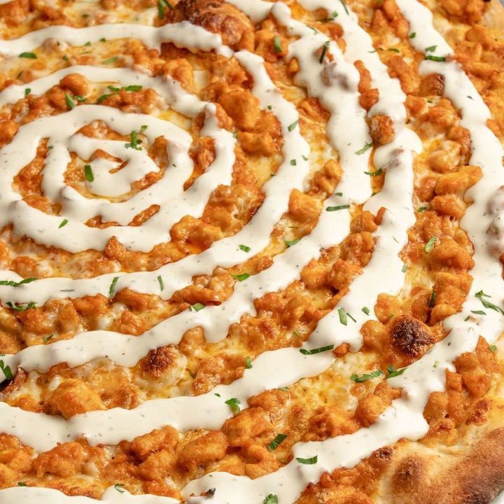 Square Buffalo Chicken Pie