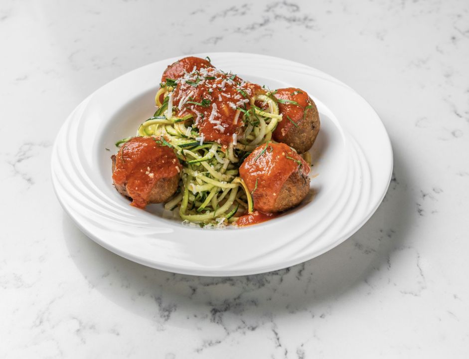 Zucchini Noodles Meatballs