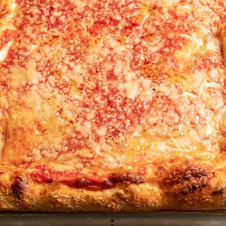 Stuffed Crust Marinara Sicilian Pie