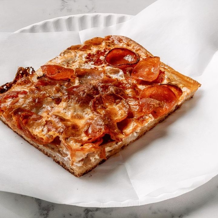Grandma Pepperoni Square Slice