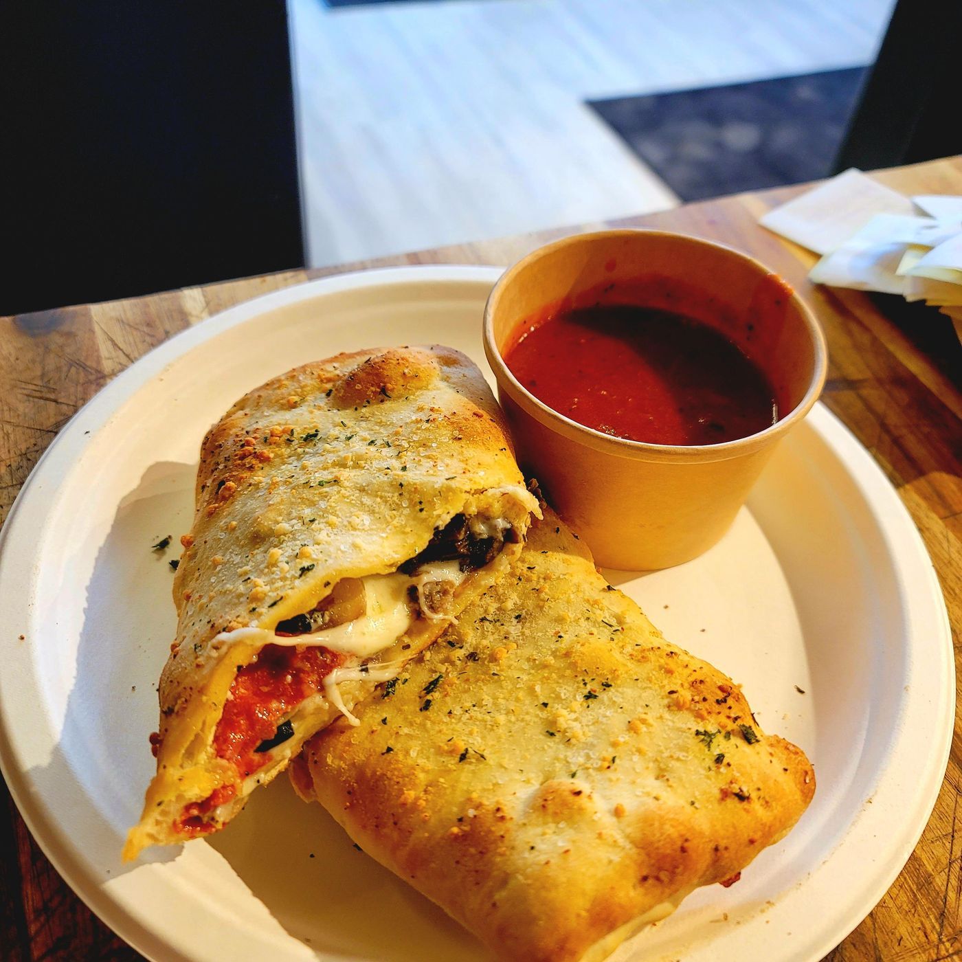 Lunch Stromboli Build Your Own