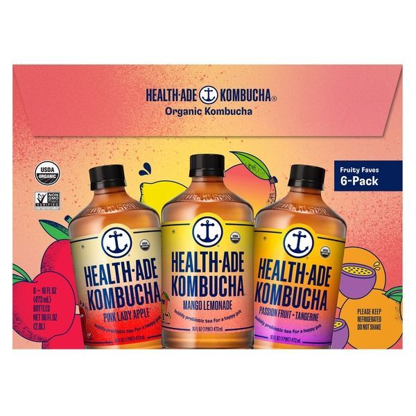 Organic Fruity Favorite Kombucha