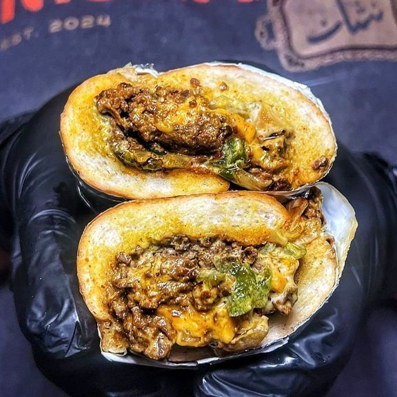 Chapli Kabob Chopped Cheese