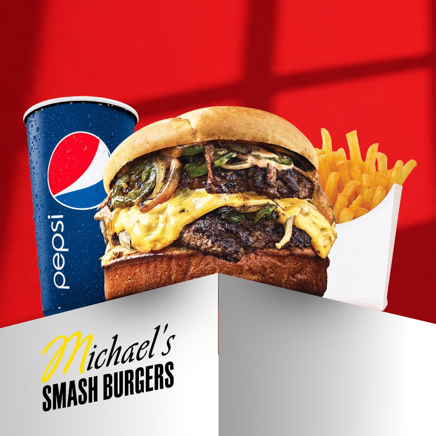 Jalapeno Smash Burger Combo