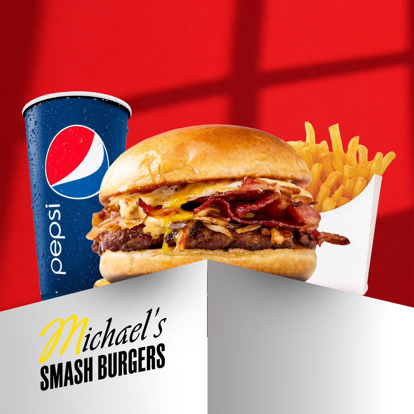 Breakfast Burger Combo