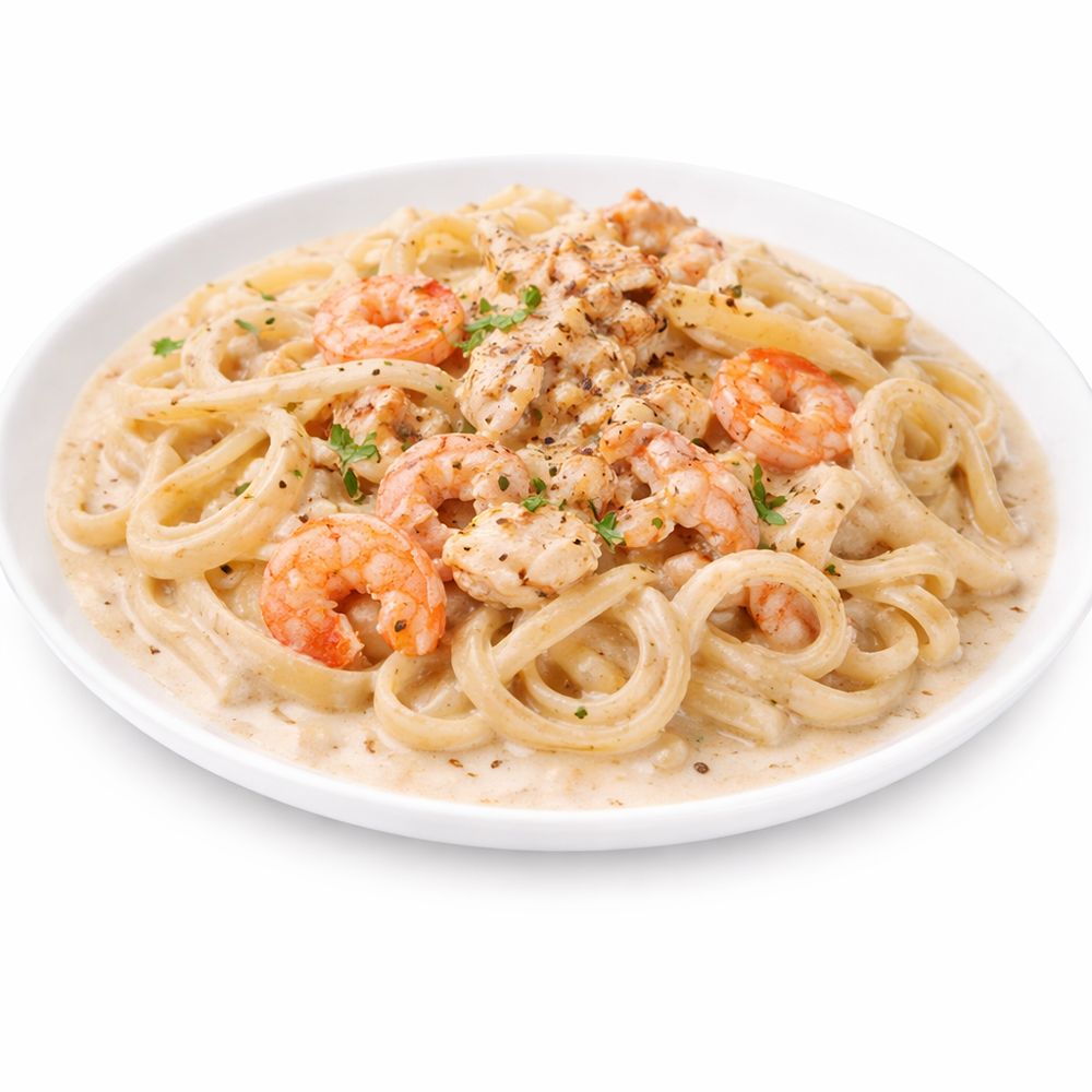 Seafood Alfredo