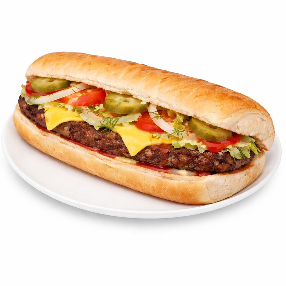 Cheeseburger Sub