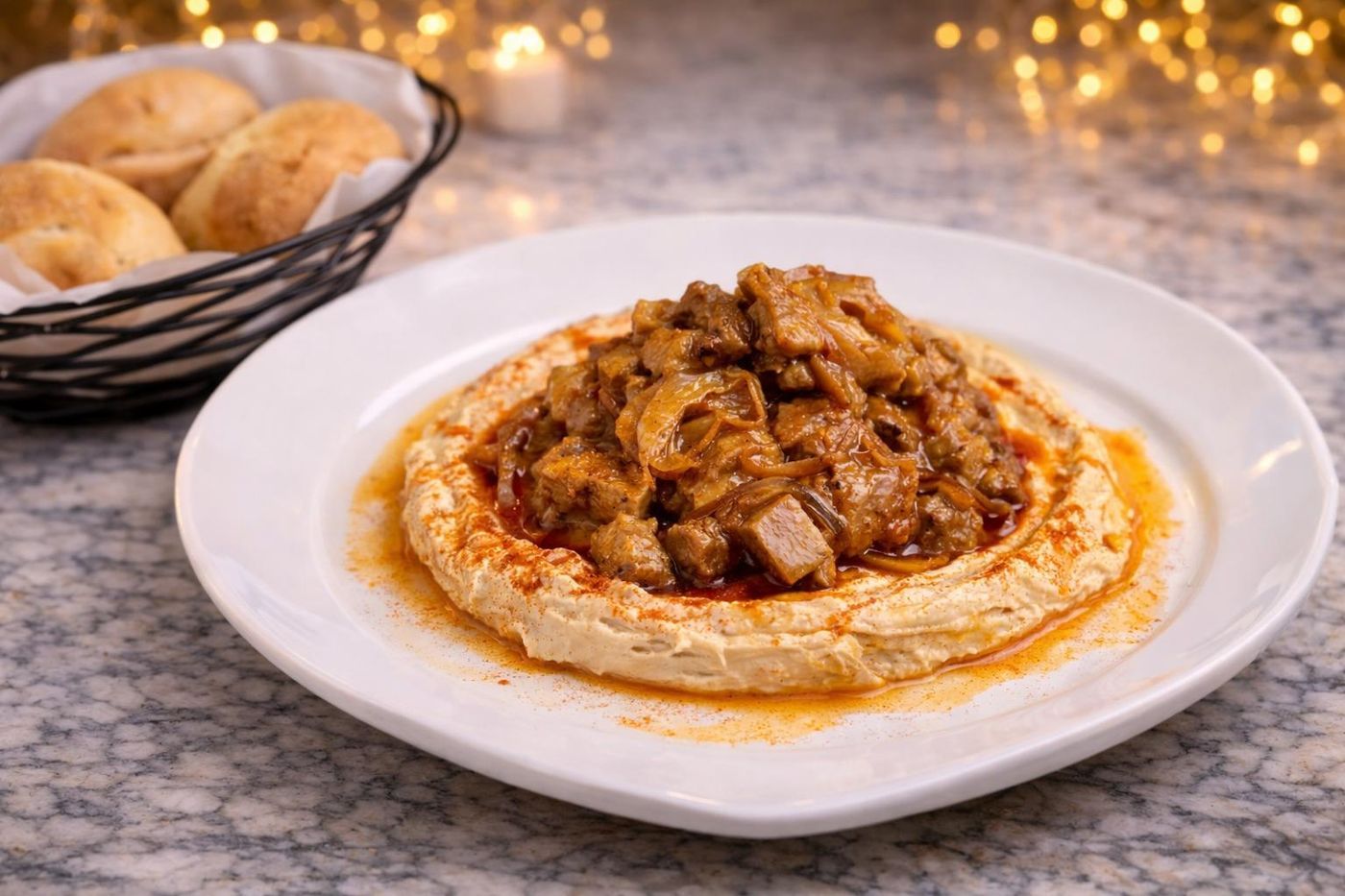 Hummus Shawarma