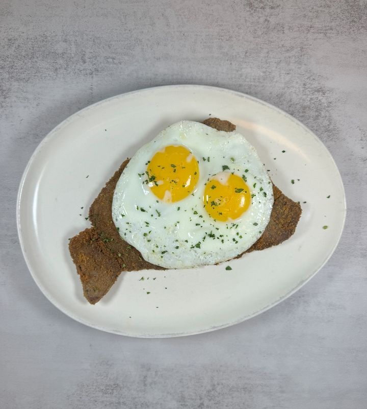 Milanesa A Caballo