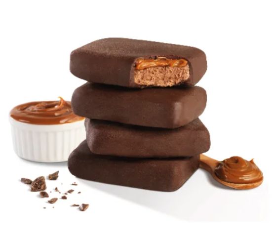 Chocolate Dulce De Leche Swirls Gelato Bar