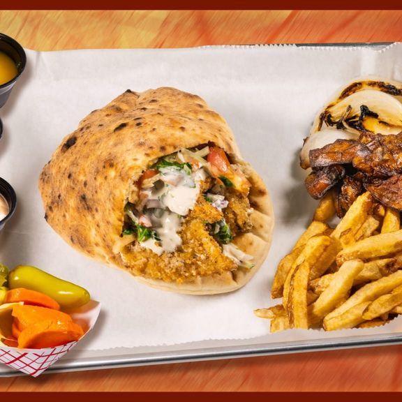Pita Schnitzel