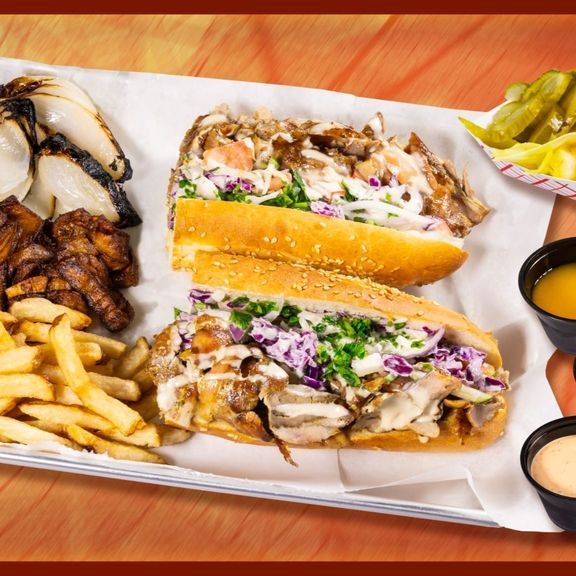 Mixed Shawarma Baguette