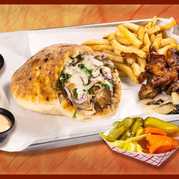 Mixed Shawarma Pita