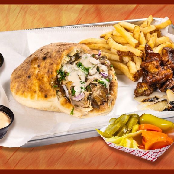 Pita Lamb Shawarma