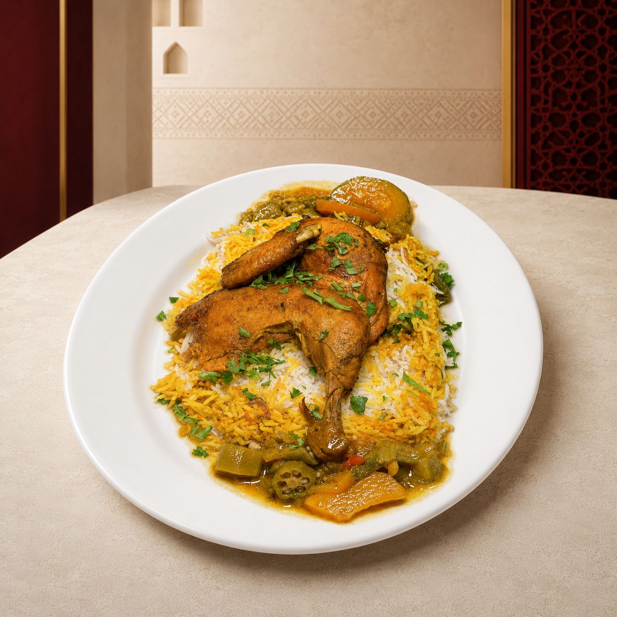 CHICKEN AL-SHAYBANI MANDI