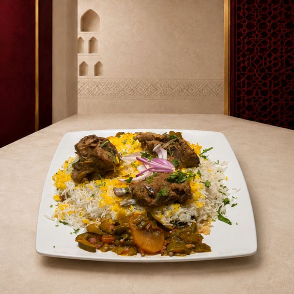 Mazmoum With Rice