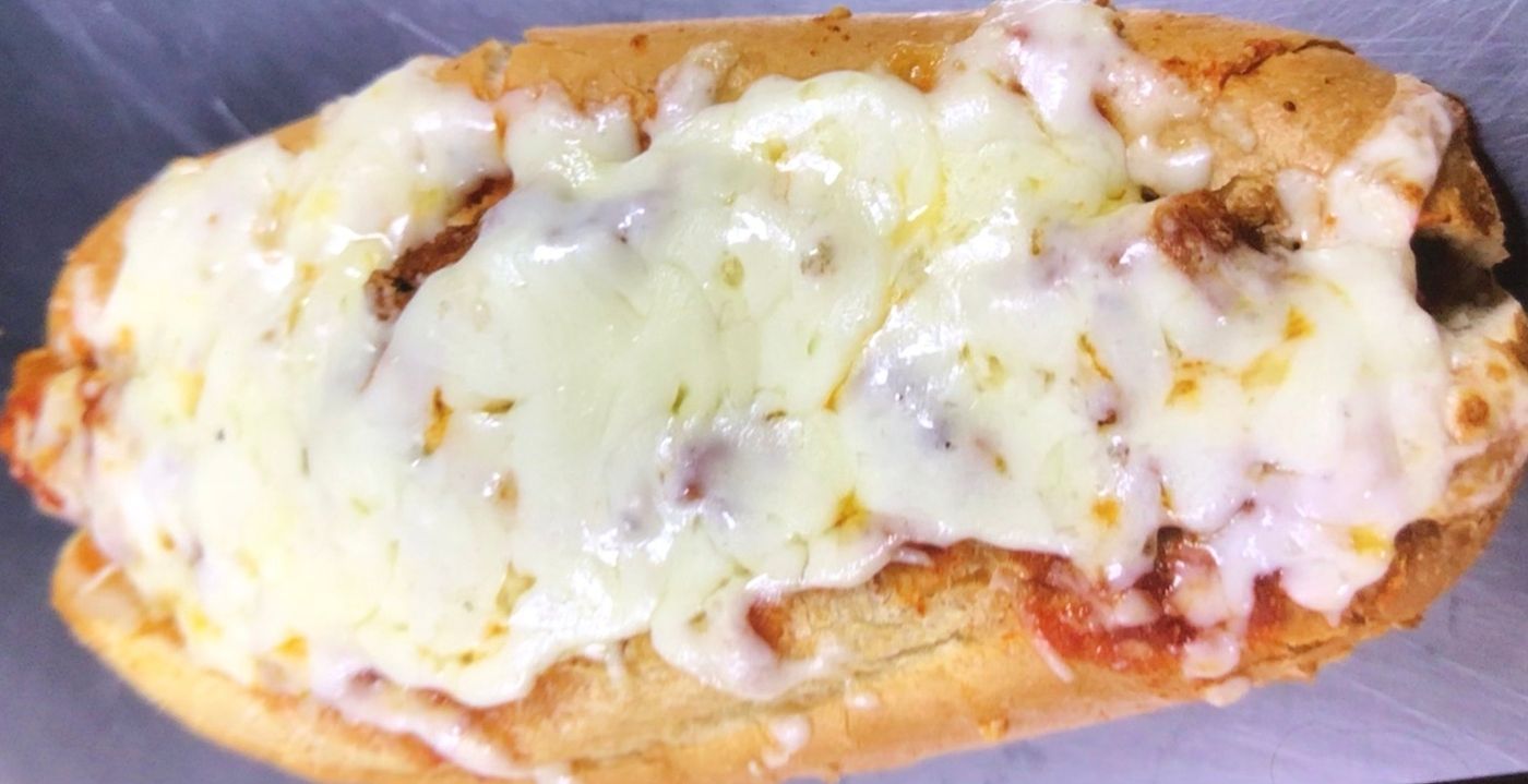 Eggplant Parmesan Sandwich