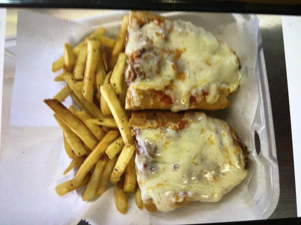 Chicken Parmigiana Sandwich
