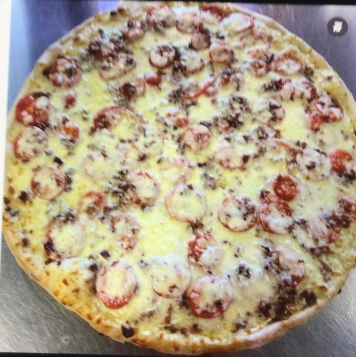 Bacon Tomato Pizza (Large 16")