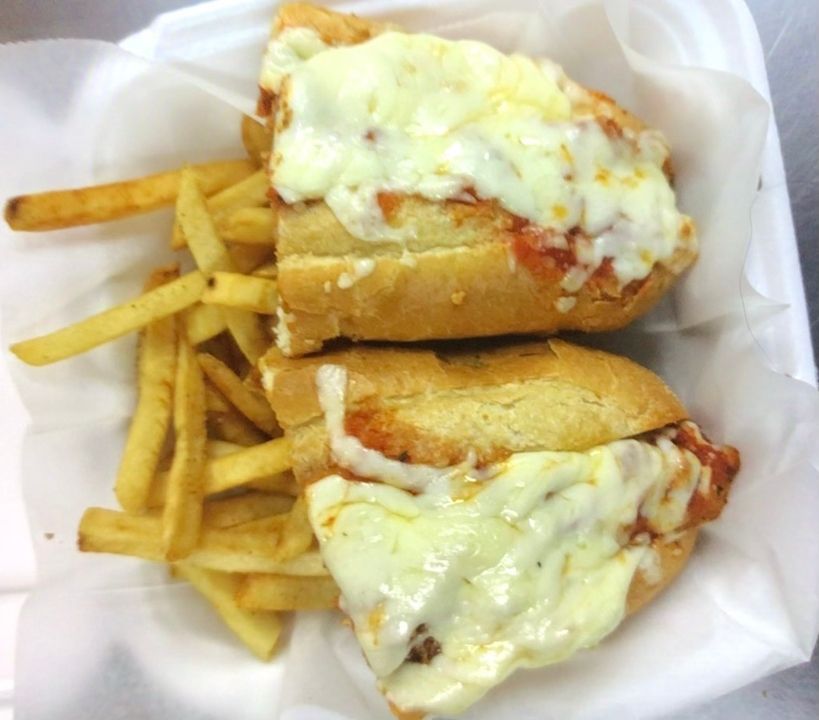 Sausage Parm Sandwich